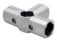 MODULAR SOLUTION D28 CONNECTOR&lt;BR&gt;CONNECTOR SHAFT TO TRIPPLE END TEE